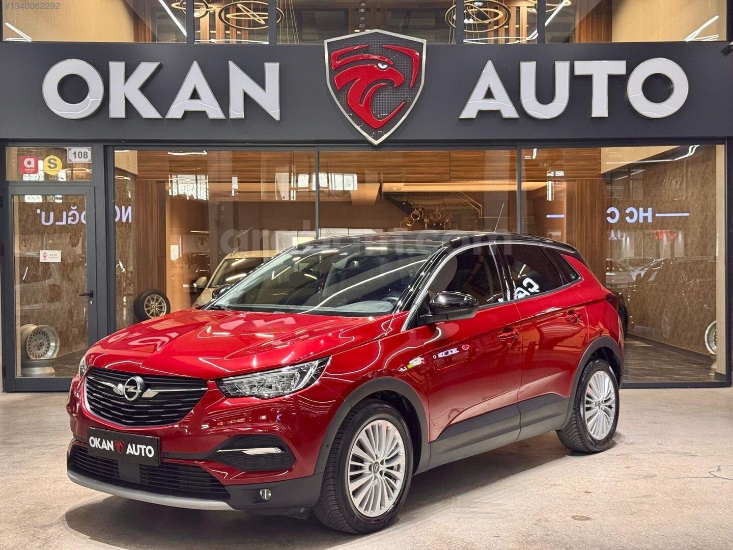 Galeriden Opel Grandland X 1.2 T Enjoy Skyline 2020 Model Ankara 77.100 km Kırmızı 3