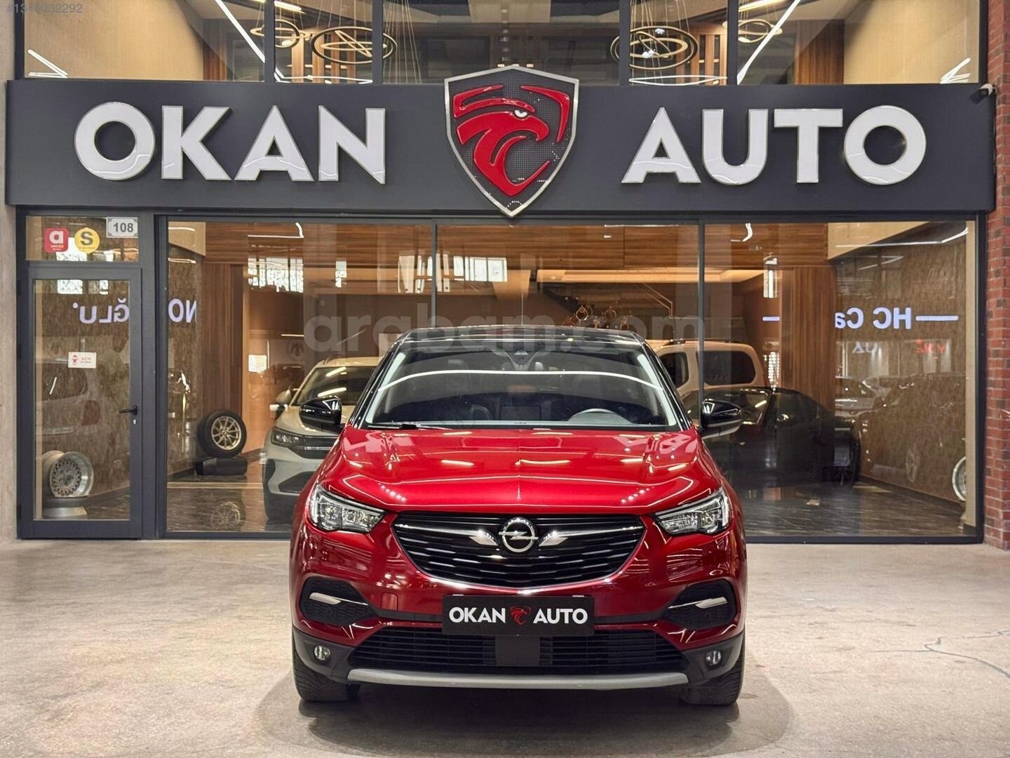 Galeriden Opel Grandland X 1.2 T Enjoy Skyline 2020 Model Ankara 77.100 km Kırmızı 1