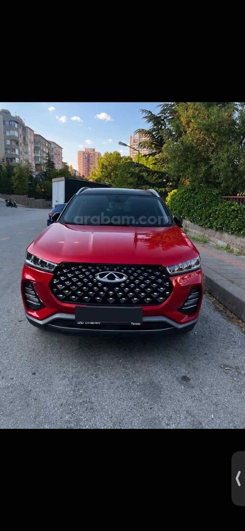 Sahibinden Chery Tiggo 7 Pro 1.6 TGDI Luxury 2024 Model Ankara 39.000 km Kırmızı 2