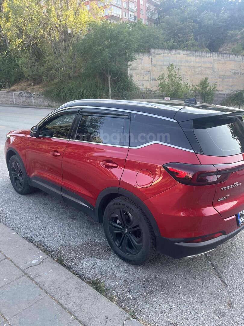 Sahibinden Chery Tiggo 7 Pro 1.6 TGDI Luxury 2024 Model Ankara 39.000 km Kırmızı 7