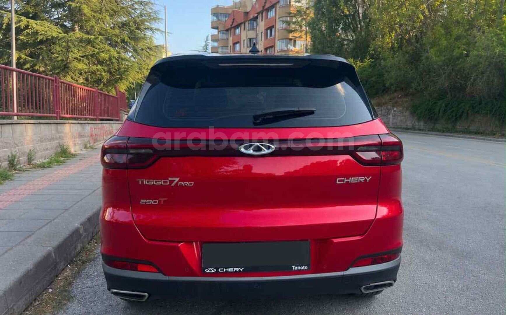 Sahibinden Chery Tiggo 7 Pro 1.6 TGDI Luxury 2024 Model Ankara 39.000 km Kırmızı 6