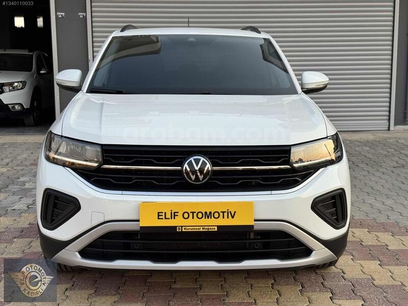 Galeriden Volkswagen T-Cross 1.0 TSI Life 2025 Model Osmaniye 16.000 km Beyaz