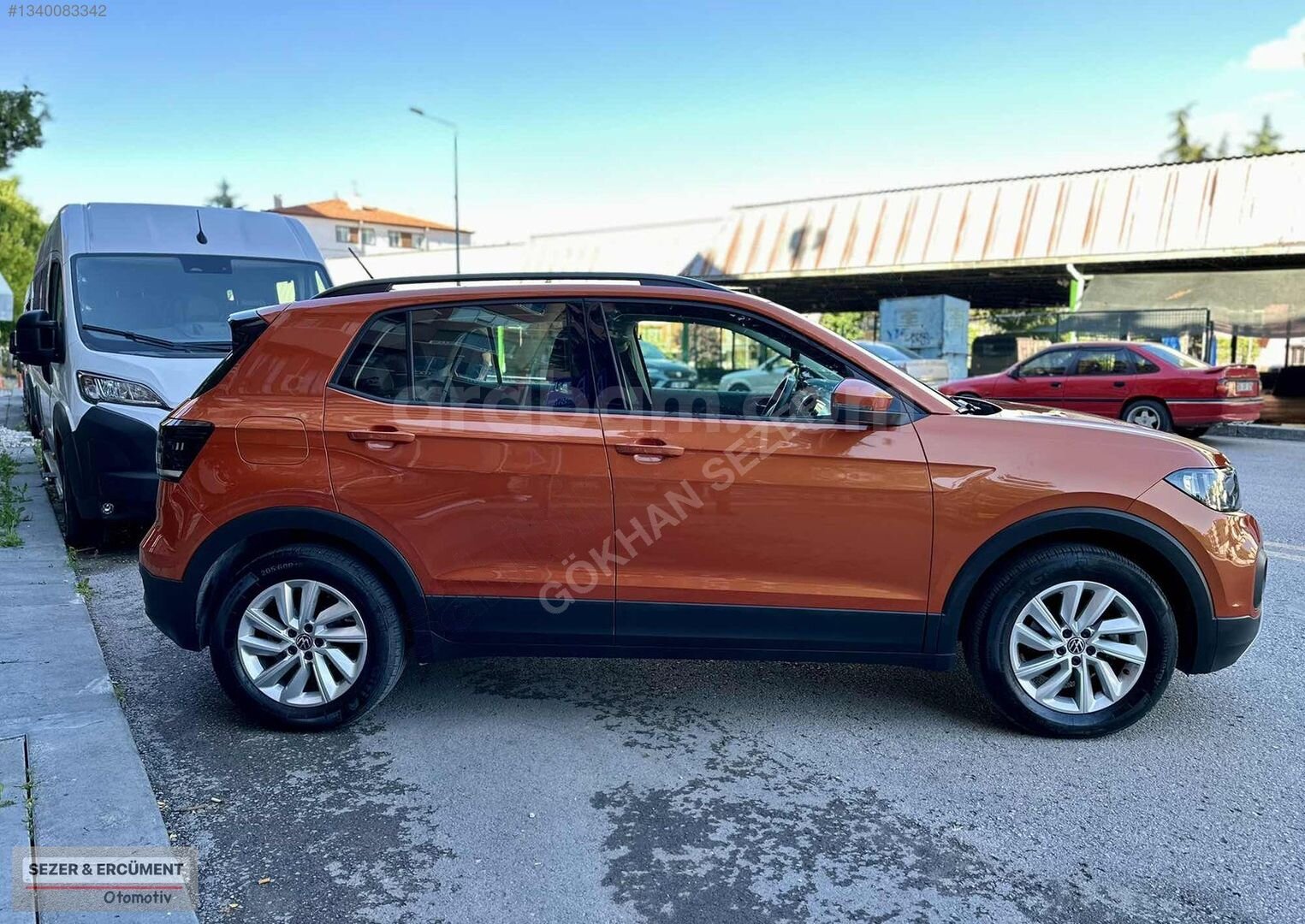 Galeriden Volkswagen T-Cross 1.0 TSI Life 2022 Model Ankara 29.950 km Turuncu 5