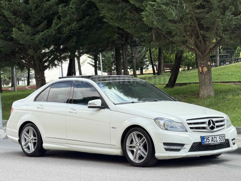 Galeriden Mercedes - Benz C 180 Kompressor BlueEfficiency AMG 2012 Model Ankara 185.000 km Beyaz