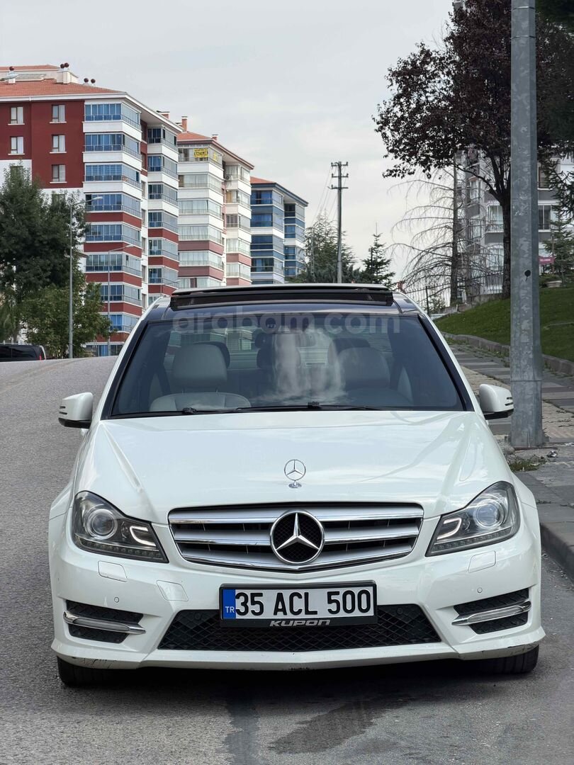 Galeriden Mercedes - Benz C 180 Kompressor BlueEfficiency AMG 2012 Model Ankara 185.000 km Beyaz 5