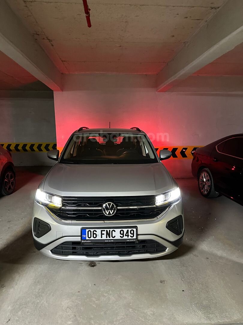 Sahibinden Volkswagen T-Cross 1.0 TSI Life 2025 Model Ankara 10.344 km Gri (Gümüş) 2