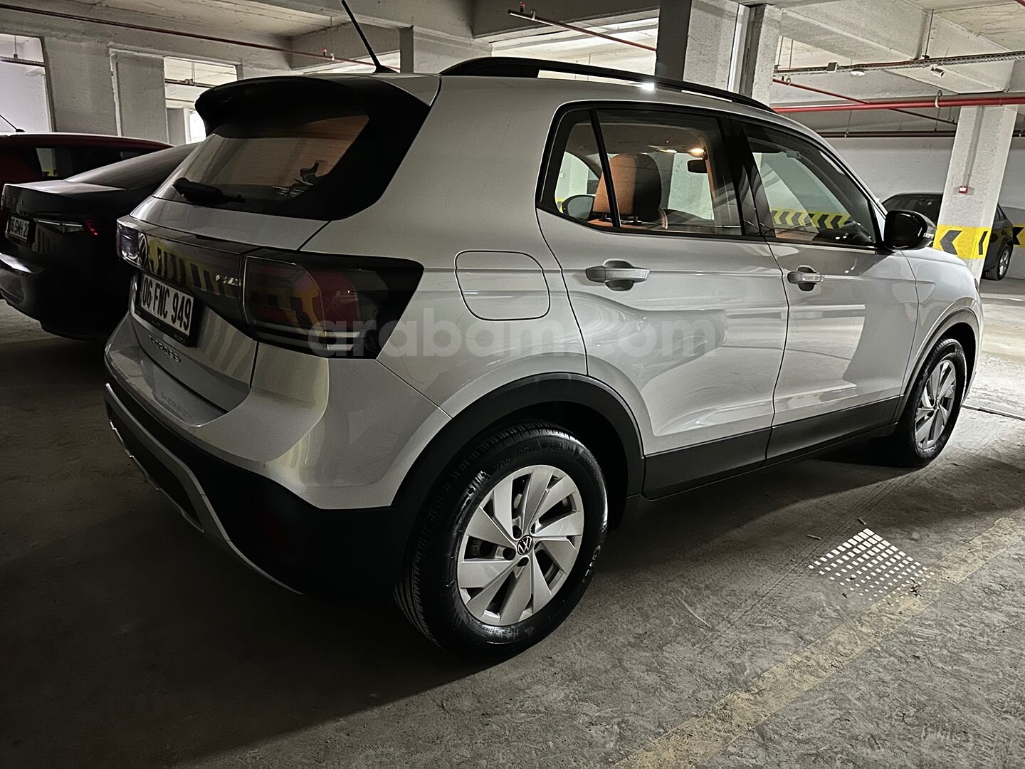 Sahibinden Volkswagen T-Cross 1.0 TSI Life 2025 Model Ankara 10.344 km Gri (Gümüş) 6