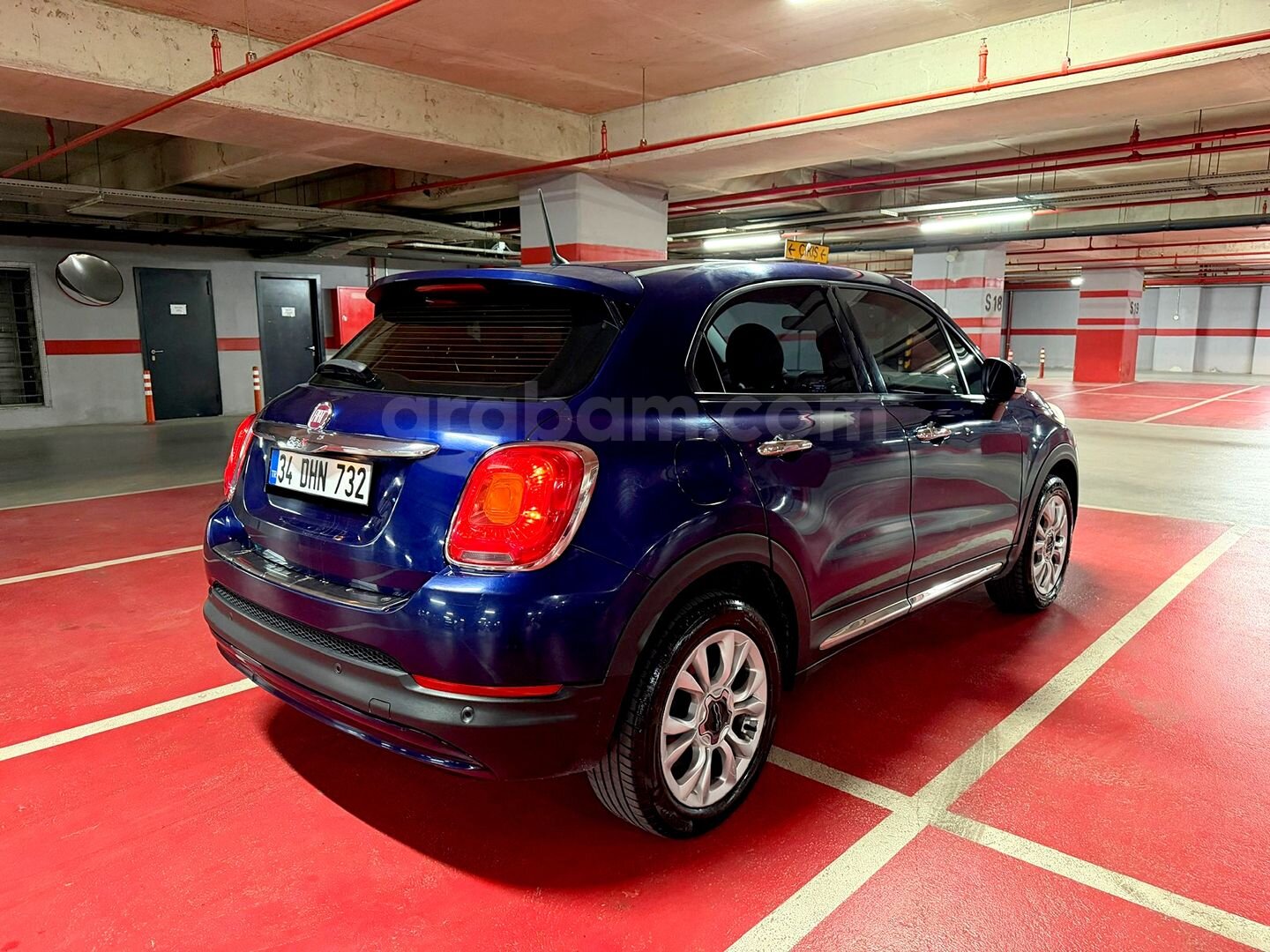 2016 Çıkışlı Fiat 500X PopStar 1.4 Turbo 140 HP 6 İleri 4x2 Jip 7