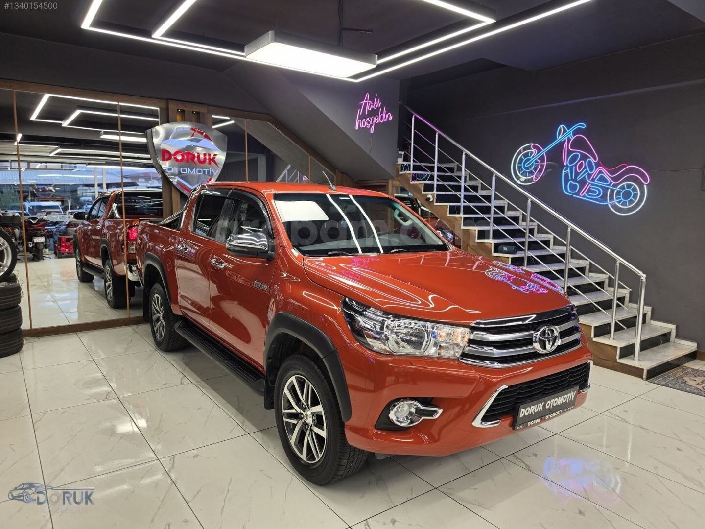 HATASIZ 2018 MODEL TOYOTA HILUX 4x2 OTAMATİK İLK ELDEN KM 47000 3