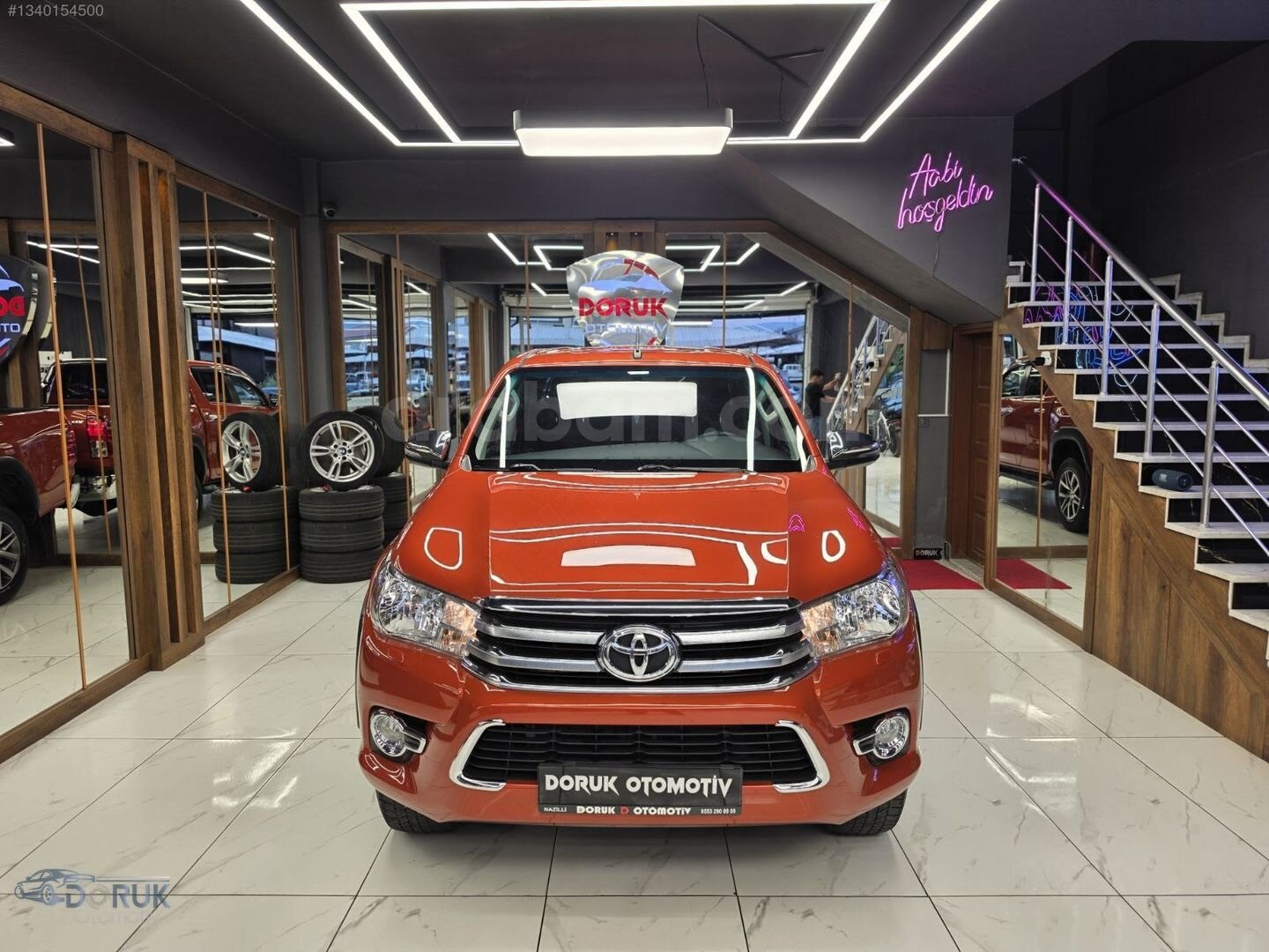 HATASIZ 2018 MODEL TOYOTA HILUX 4x2 OTAMATİK İLK ELDEN KM 47000 5