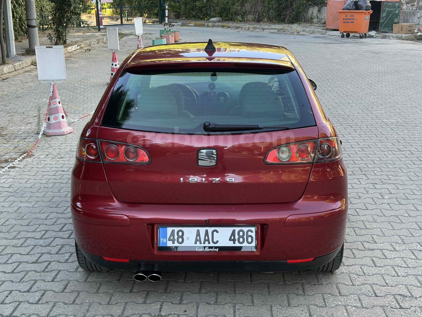 Galeriden Seat Ibiza 1.4 Signo 2003 Model İstanbul 272.000 km Bordo 7