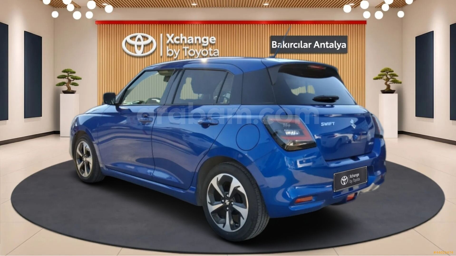 Galeriden Suzuki Swift 1.2 Hibrit Pulse 2024 Model Antalya 19.500 km Mavi 7