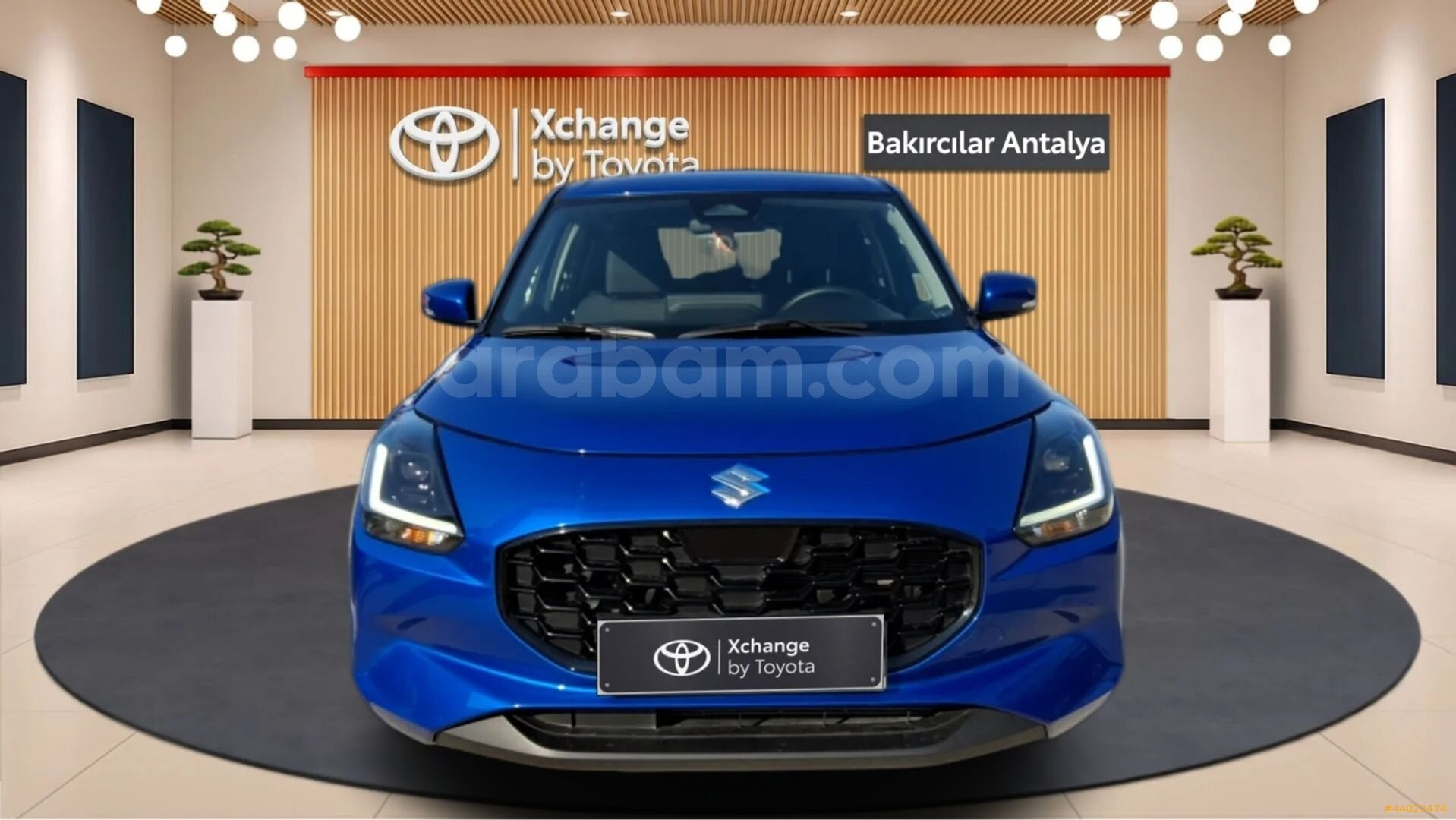 Galeriden Suzuki Swift 1.2 Hibrit Pulse 2024 Model Antalya 19.500 km Mavi 2