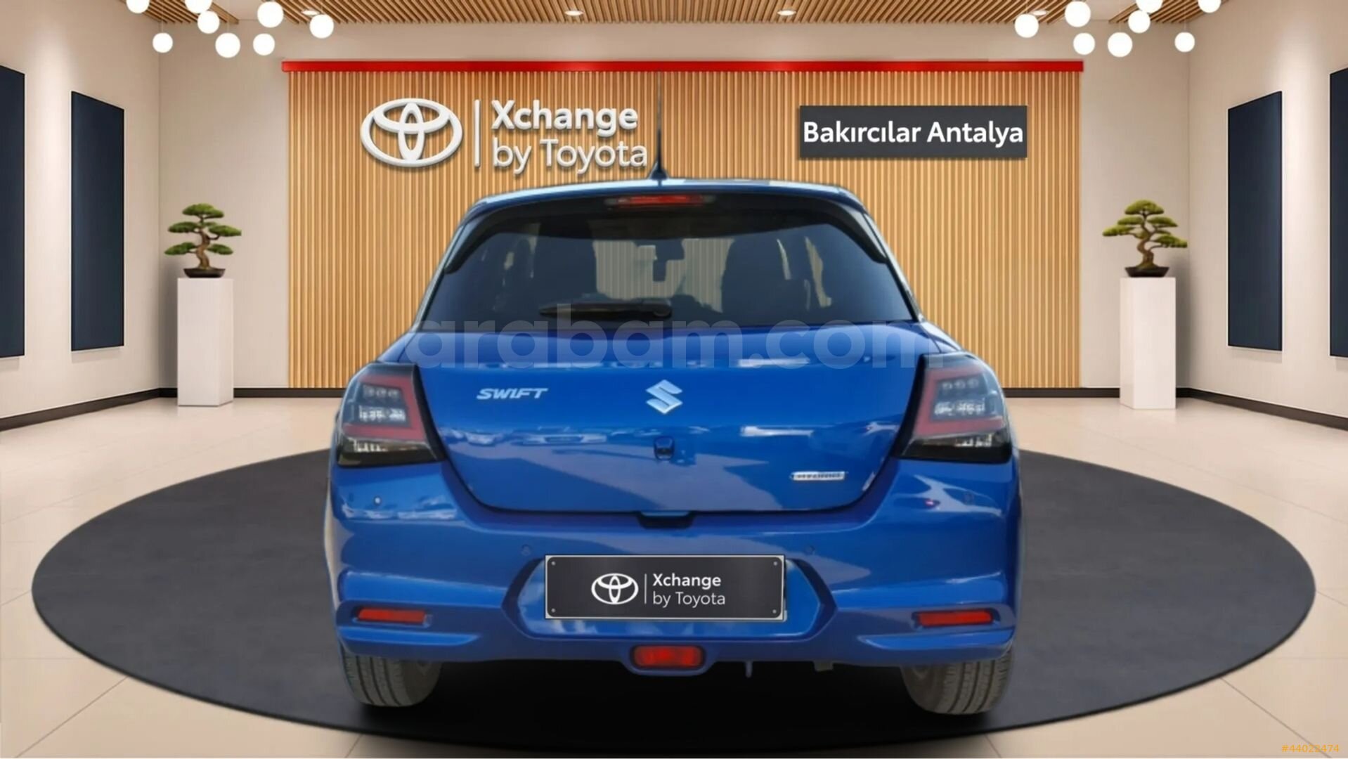 Galeriden Suzuki Swift 1.2 Hibrit Pulse 2024 Model Antalya 19.500 km Mavi 6