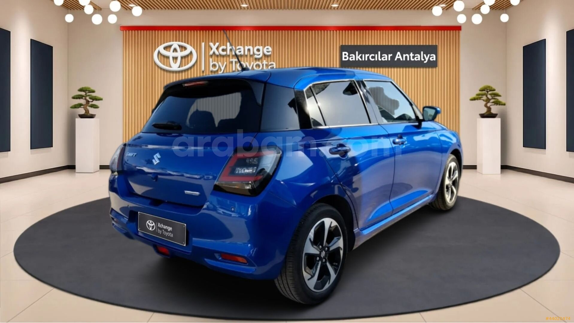 Galeriden Suzuki Swift 1.2 Hibrit Pulse 2024 Model Antalya 19.500 km Mavi 5