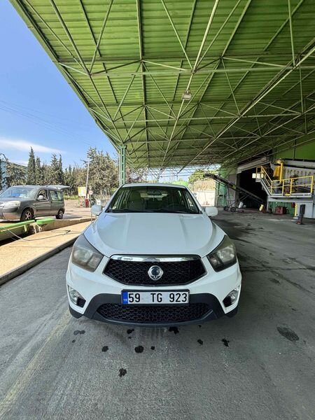 Sahibinden KGM SsangYong Korando Sports 2.0 e-XDI 2013 Model Tekirdağ 136.000 km Beyaz