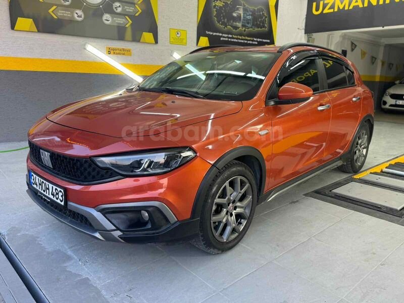 Sahibinden Fiat Egea Cross 1.4 Fire Urban 2021 Model 176.000 km Turuncu