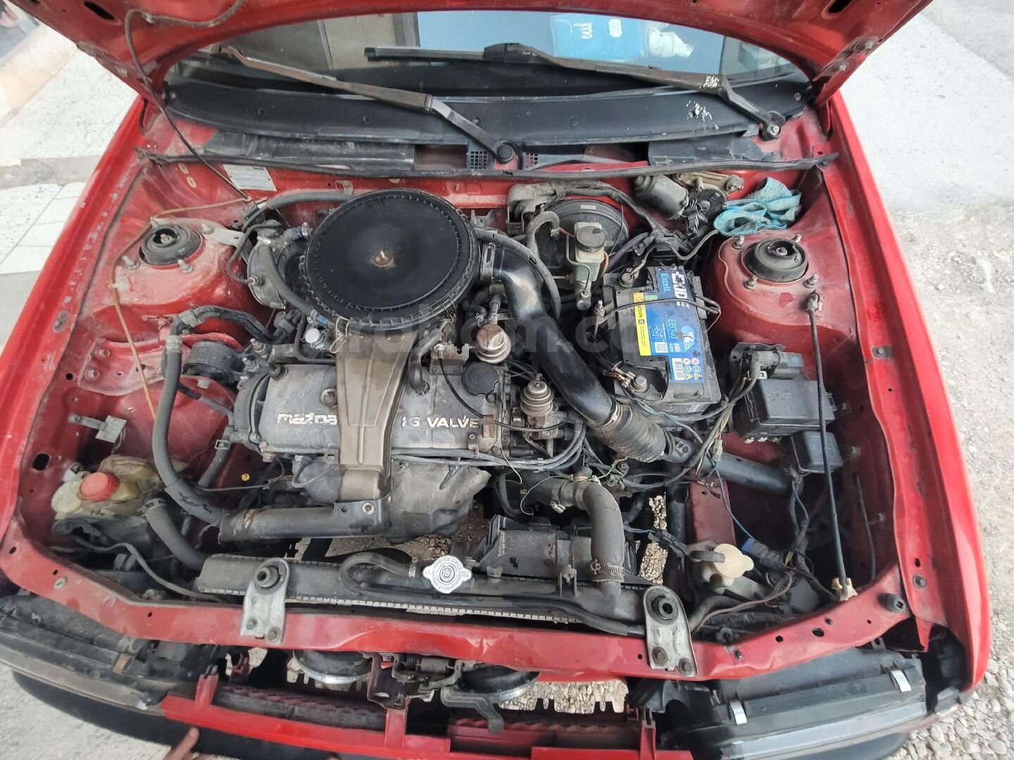 Sahibinden Mazda 323 1.6 GLX 1994 Model Kahramanmaraş 370.000 km Kırmızı 6