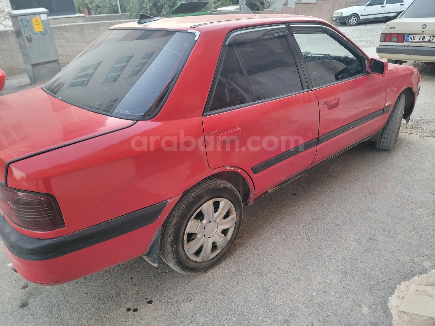 Sahibinden Mazda 323 1.6 GLX 1994 Model Kahramanmaraş 370.000 km Kırmızı 4