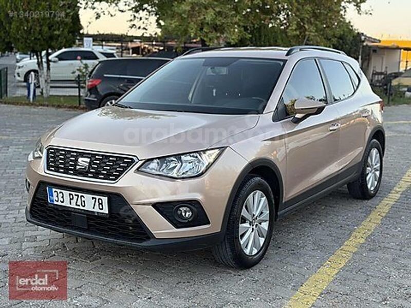 Galeriden Seat Arona 1.0 EcoTSI Style 2017 Model Çanakkale 185.500 km Bej