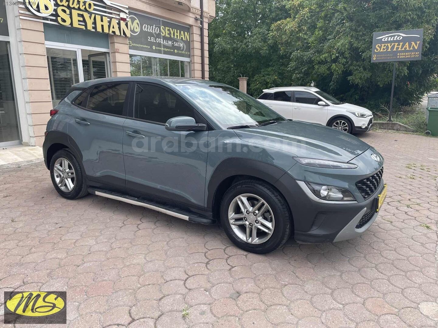 Galeriden Hyundai Kona 1.0 T-GDI Style 2021 Model Sakarya 36.000 km Yeşil 2