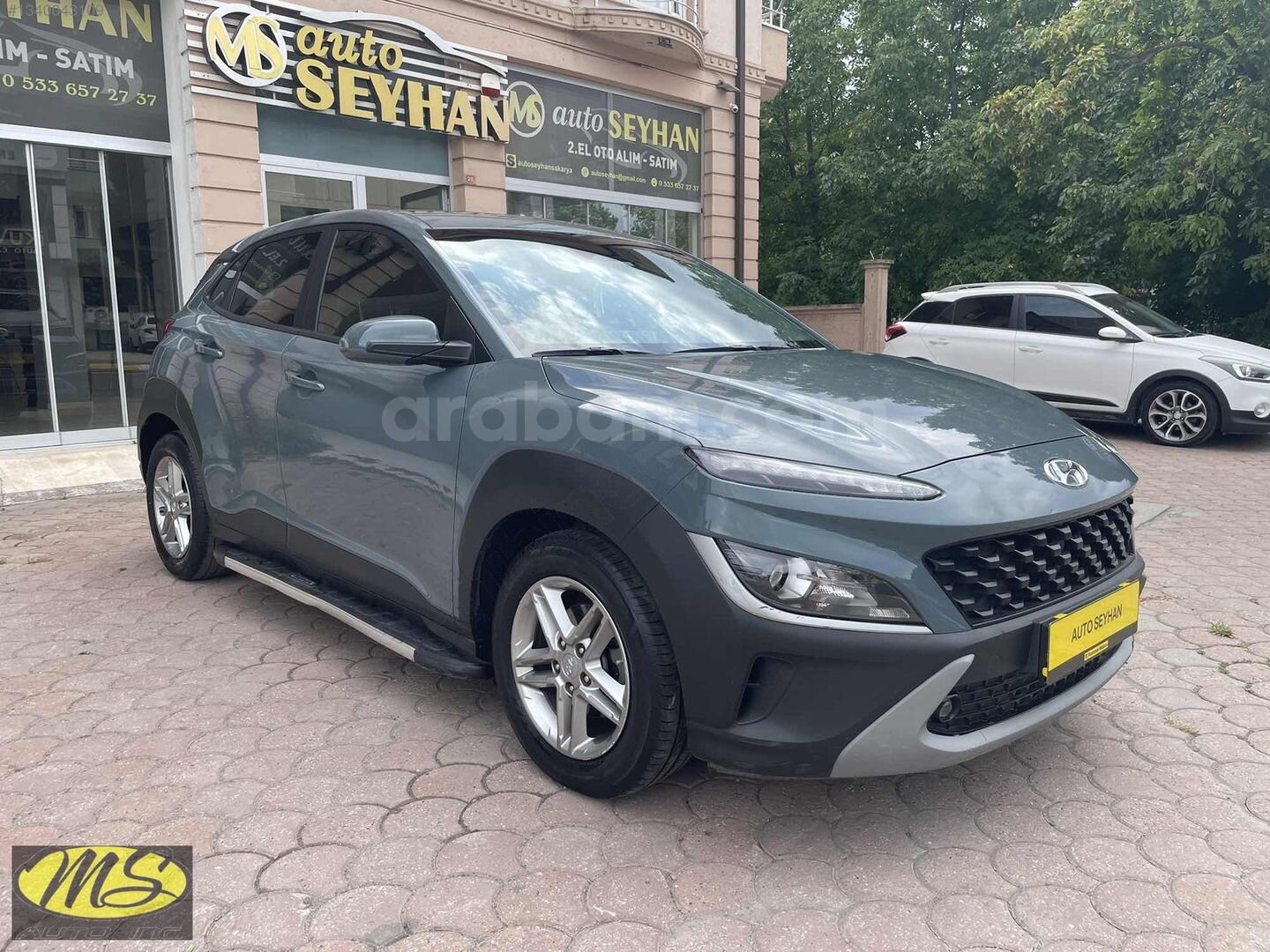 Galeriden Hyundai Kona 1.0 T-GDI Style 2021 Model Sakarya 36.000 km Yeşil 1