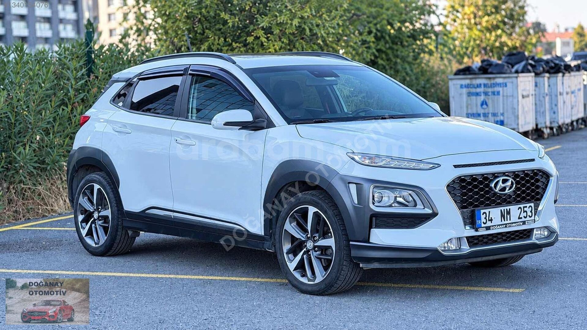 Galeriden Hyundai Kona 1.6 CRDI Elite Smart 2019 Model İstanbul 103.000 km Beyaz 3
