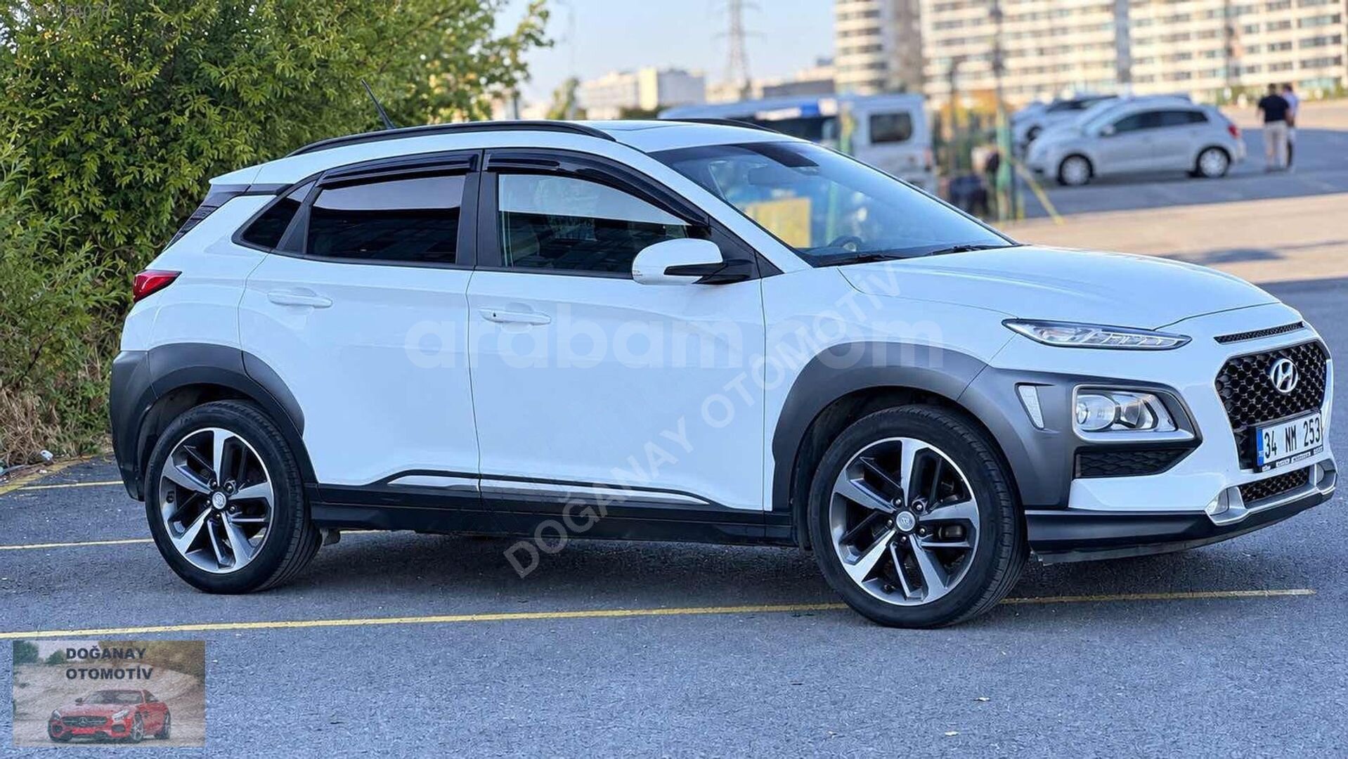 Galeriden Hyundai Kona 1.6 CRDI Elite Smart 2019 Model İstanbul 103.000 km Beyaz 5