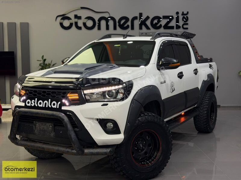 2016 TOYOTA HİLUX Hİ-CRUSİER 2.8 4X4+HATASIZ+K.KARTINA 12 TAKSIT
