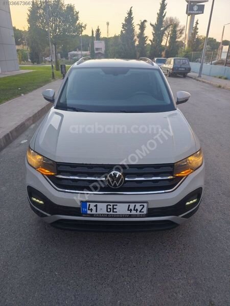 Galeriden Volkswagen T-Cross 1.0 TSI Life 2022 Model Manisa 78.000 km Gri