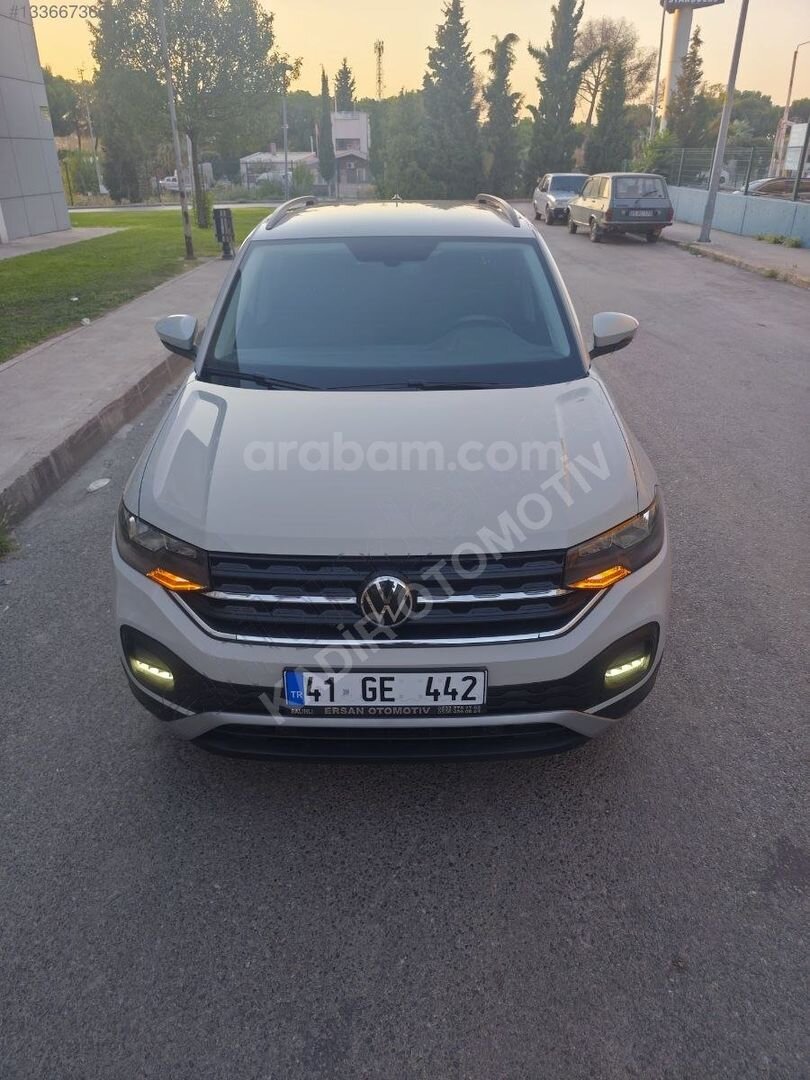 Galeriden Volkswagen T-Cross 1.0 TSI Life 2022 Model Manisa 78.000 km Gri 2
