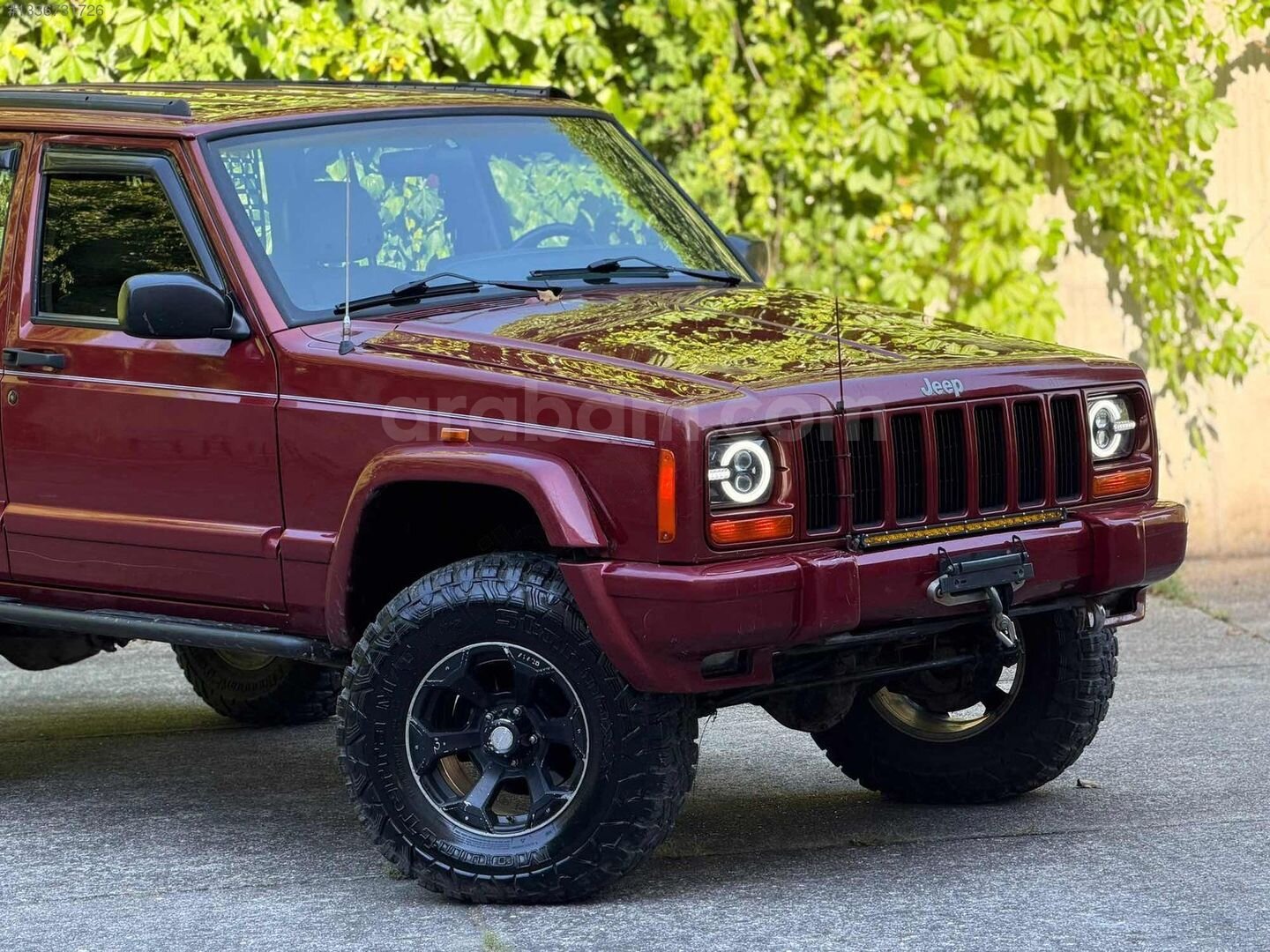 "GÖKTUĞ"DAN JEEP CHEROKEE EFSANE KAREKASA 2 PARÇA LOKAL BOYALI 6