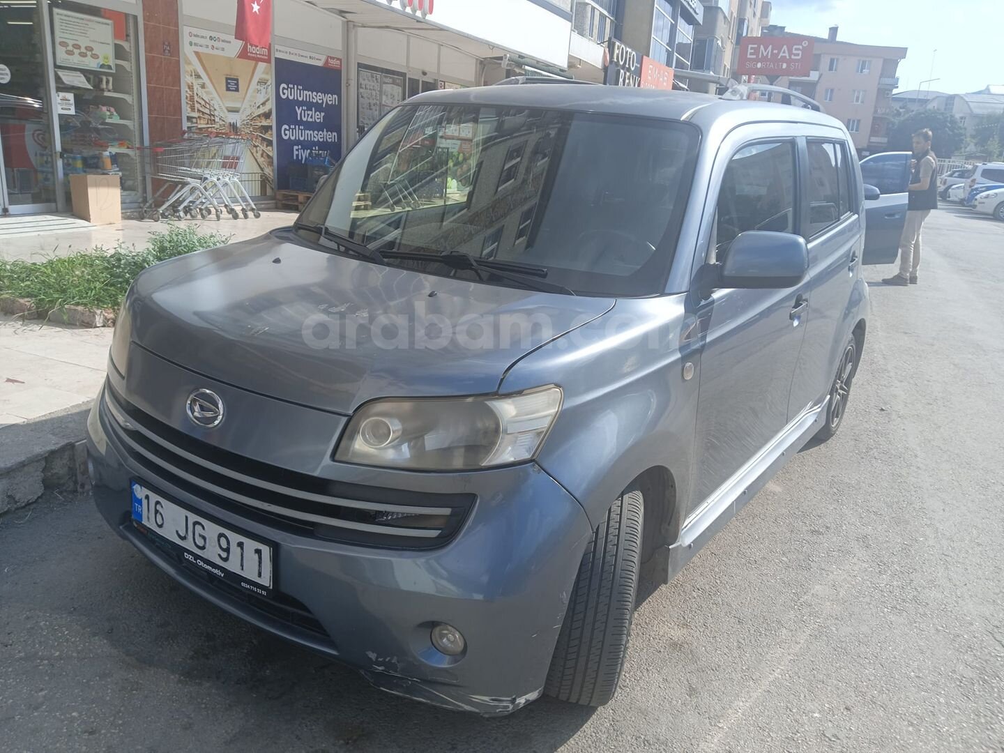 Sahibinden Daihatsu Materia 1.5 Silver 2008 Model Bursa 299.000 km Gri 1