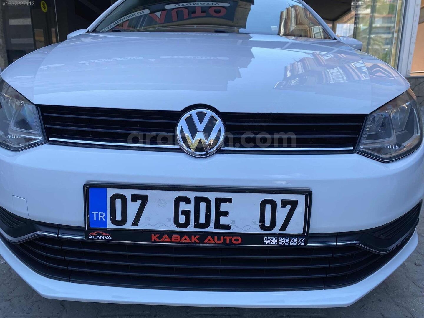 Galeriden Volkswagen Polo 1.4 TDi Comfortline 2014 Model Antalya 125.000 km Beyaz 2