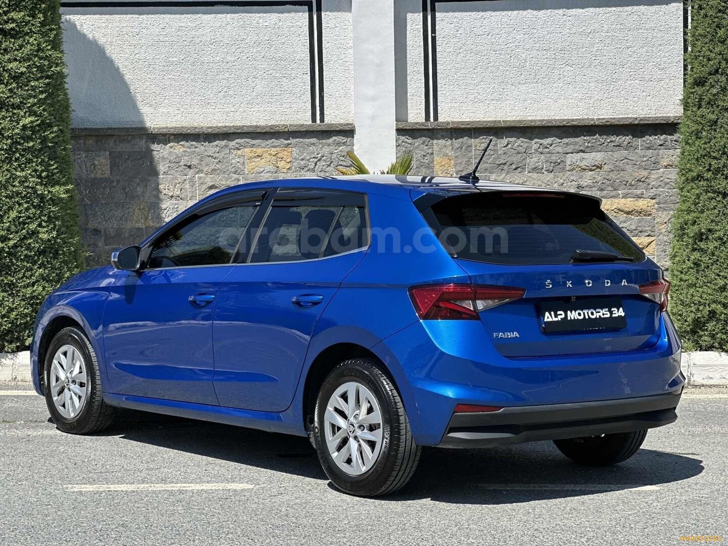 Galeriden Skoda Fabia 1.0 TSI Premium 2022 Model İstanbul 59.000 km Mavi 5