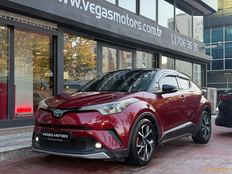 -VEGAS MOTORS- 2018 TOYOTA C-HR 1.8HYBRID DIAMOND ISITMA G.GORUS