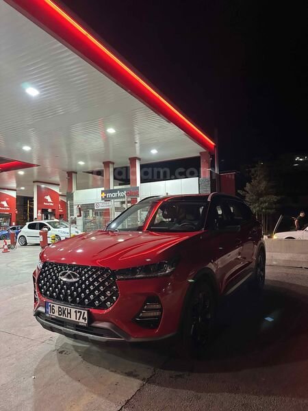 Sahibinden Chery Tiggo 7 Pro 1.6 TGDI Luxury 2024 Model Bursa 22.000 km Kırmızı