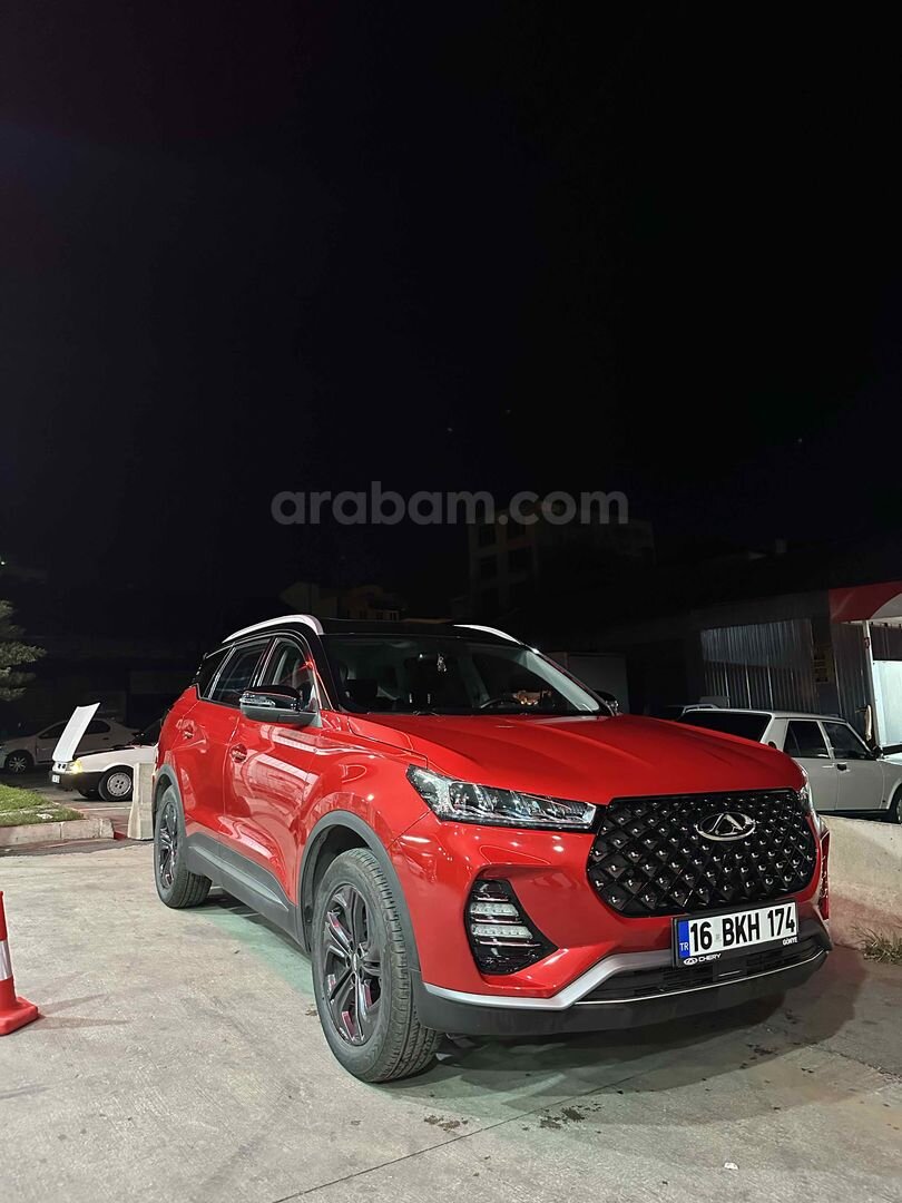 Sahibinden Chery Tiggo 7 Pro 1.6 TGDI Luxury 2024 Model Bursa 22.000 km Kırmızı 3