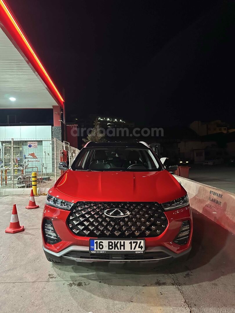 Sahibinden Chery Tiggo 7 Pro 1.6 TGDI Luxury 2024 Model Bursa 22.000 km Kırmızı 2