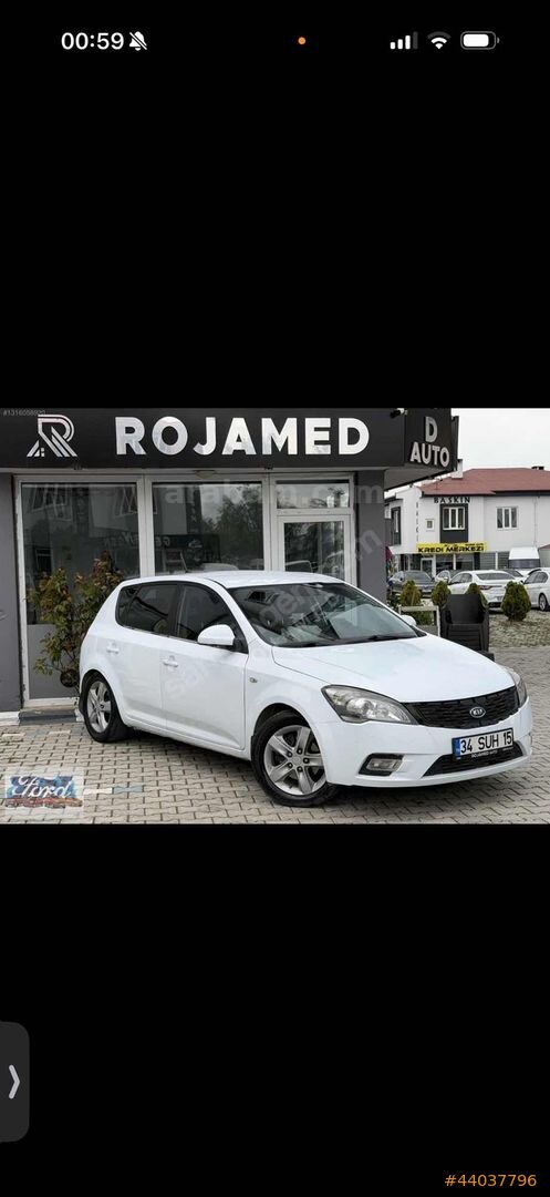 2010 MODEL KİA CEED 290.000km KREDİ KARTI TAKSİT TAKAS OLUR 2
