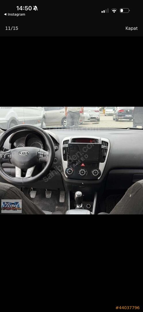 2010 MODEL KİA CEED 290.000km KREDİ KARTI TAKSİT TAKAS OLUR 7