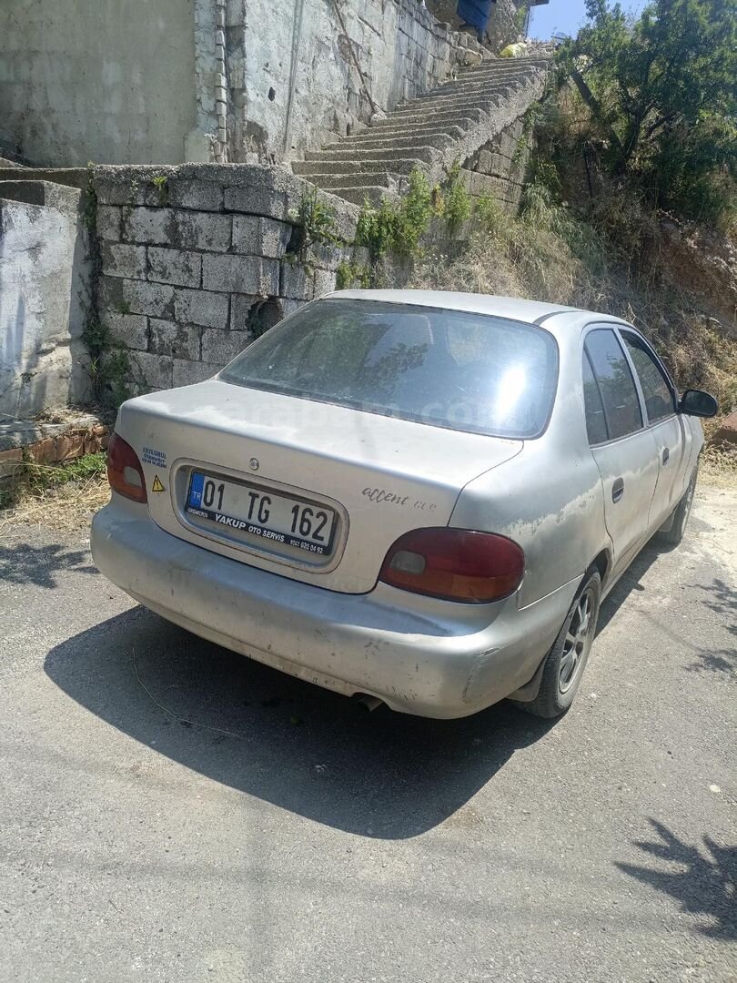 Sahibinden Hyundai Accent 1.5 GLS 1997 Model Hatay 220.000 km Gri (Gümüş) 2