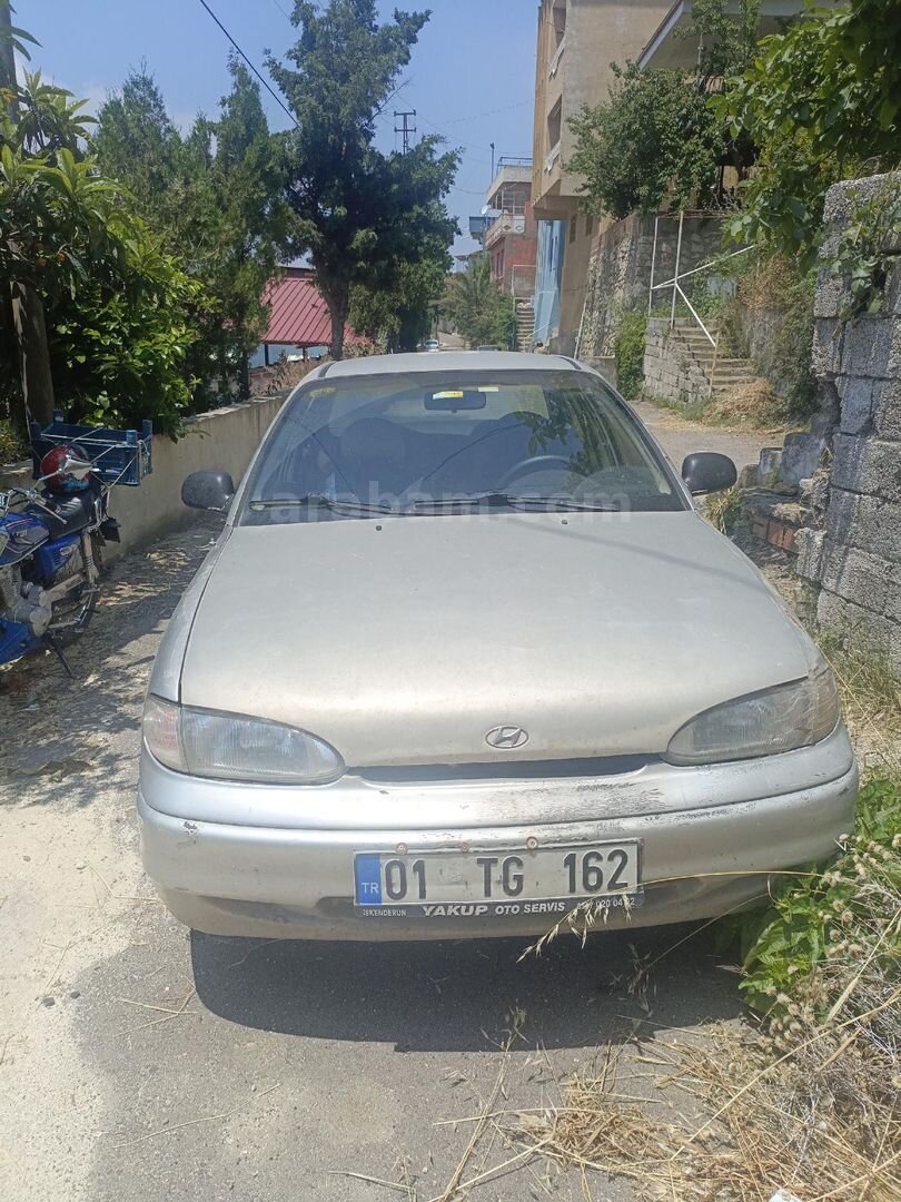 Sahibinden Hyundai Accent 1.5 GLS 1997 Model Hatay 220.000 km Gri (Gümüş) 4