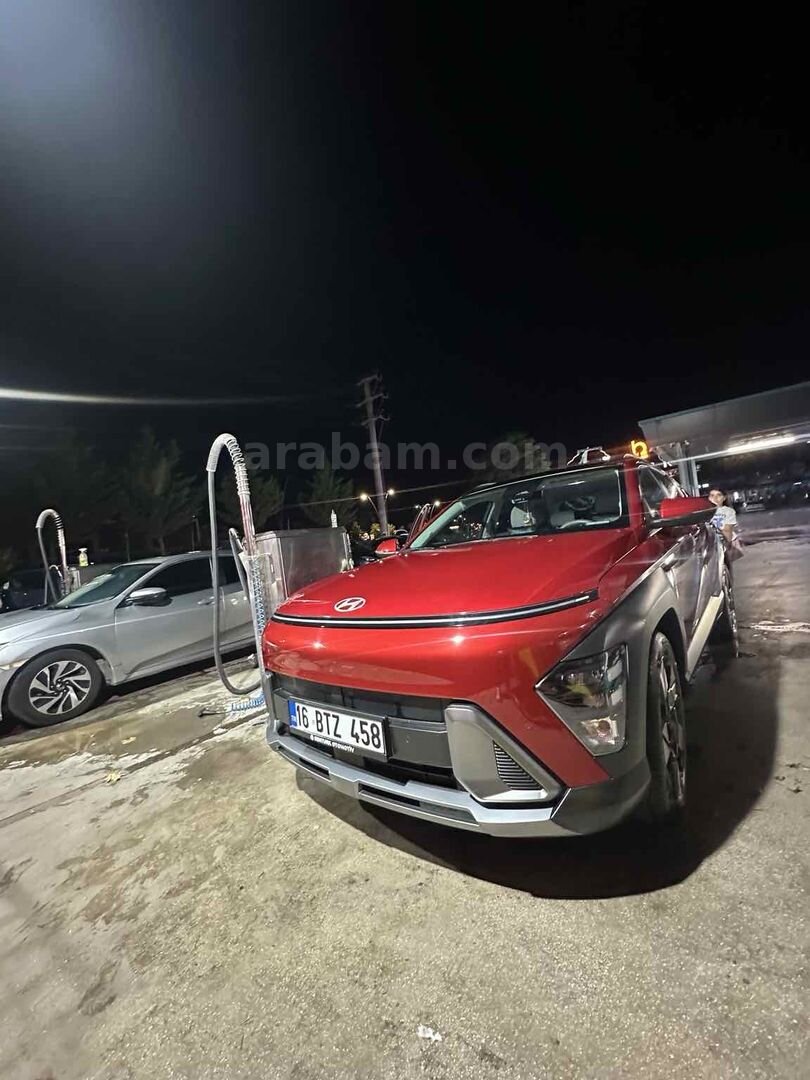 Sahibinden Hyundai Kona 1.6 T-GDI Prime 2024 Model Bursa 10.000 km Kırmızı 5