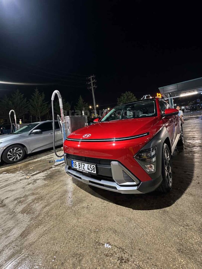 Sahibinden Hyundai Kona 1.6 T-GDI Prime 2024 Model Bursa 10.000 km Kırmızı 6