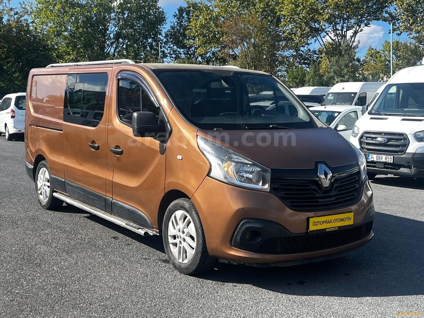 Galeriden Renault Trafic 1.6 DCI Grand Confort 2017 Model İstanbul 290.000 km Kahverengi 4