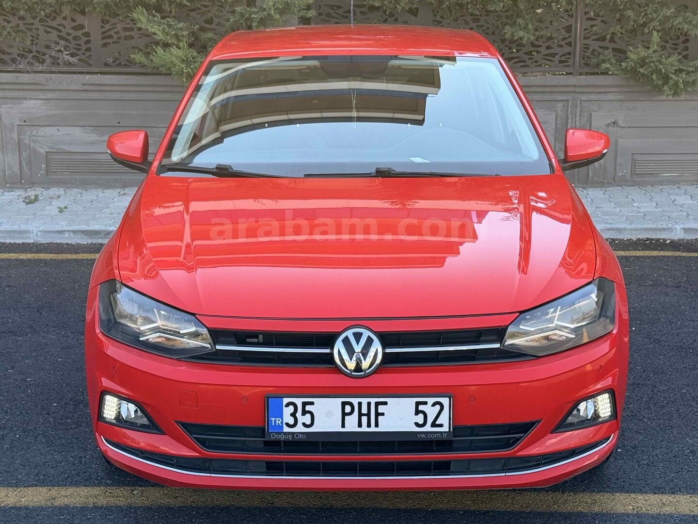 Galeriden Volkswagen Polo 1.0 TSi Highline 2018 Model Tekirdağ 86.000 km Kırmızı 3