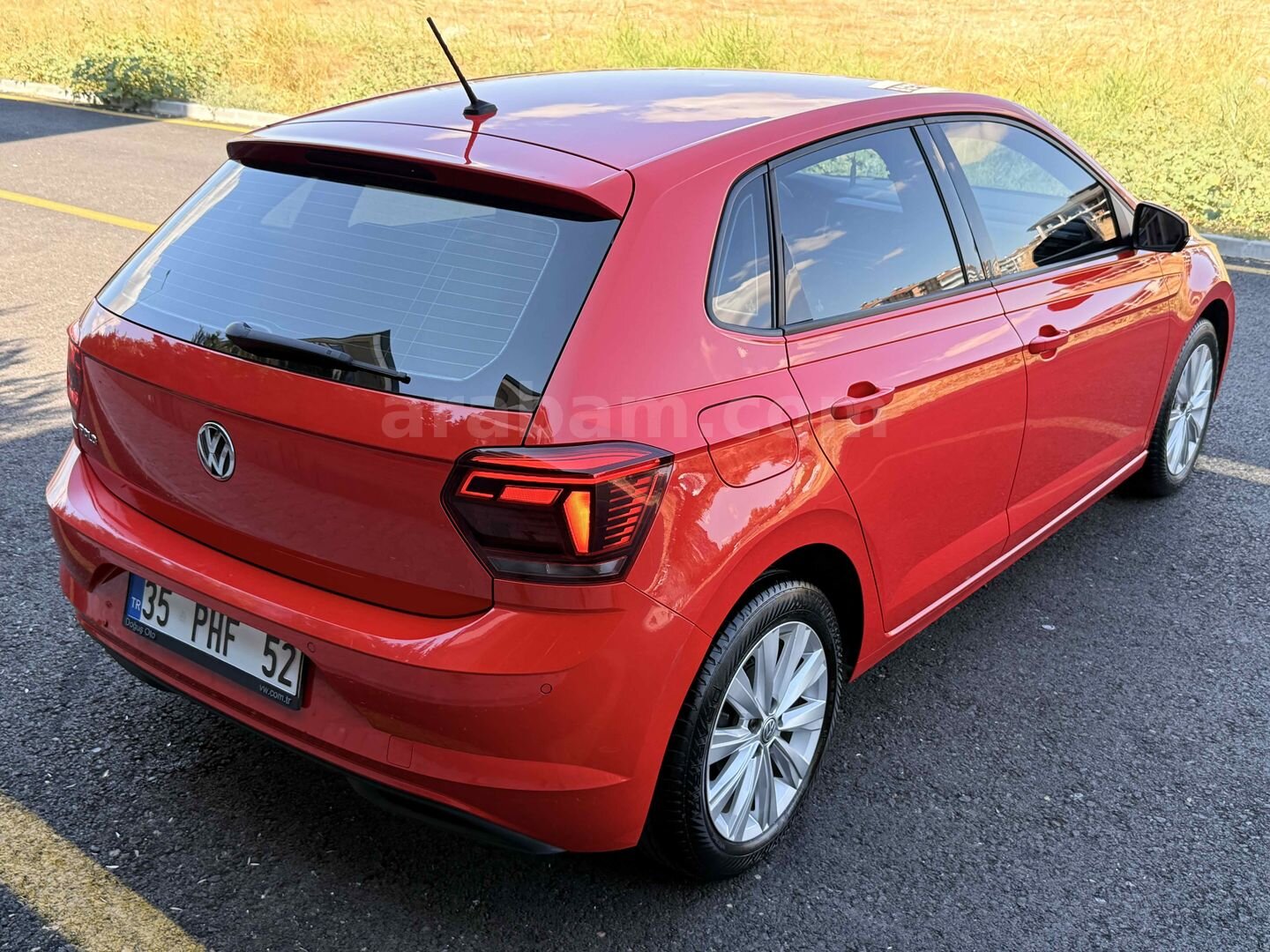 Galeriden Volkswagen Polo 1.0 TSi Highline 2018 Model Tekirdağ 86.000 km Kırmızı 5