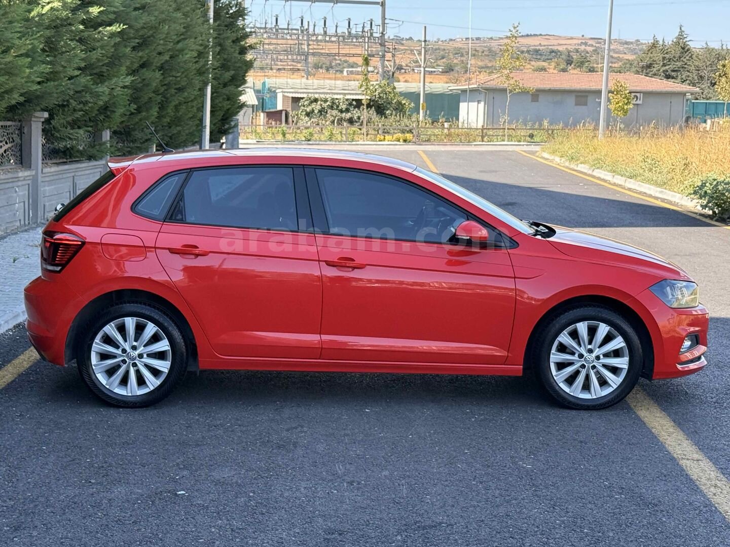 Galeriden Volkswagen Polo 1.0 TSi Highline 2018 Model Tekirdağ 86.000 km Kırmızı 4