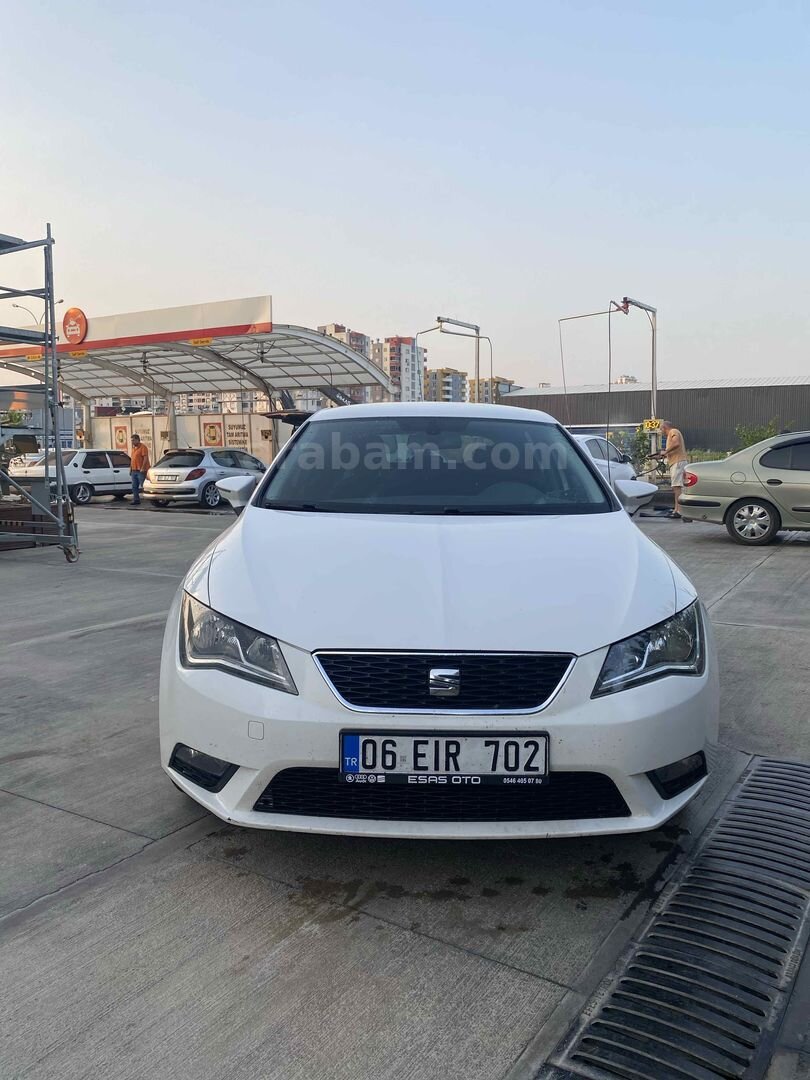 Sahibinden Seat Leon 1.6 TDI Style 2015 Model Adana 210.000 km Beyaz 4